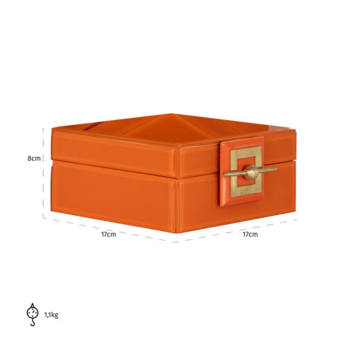 Juwelenbox Bodine 16 x 16cm - Afbeelding 3