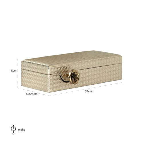 Juwelenbox Trace kleur Goud - Afbeelding 3