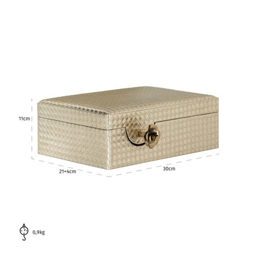 Juwelenbox Trace kleur Goud - Afbeelding 3