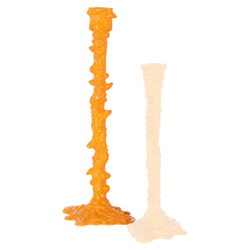 Kandelaar Cyan kleur Oranje - Afbeelding 3