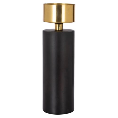 Kandelaar Tess kleur Zwart/Goud