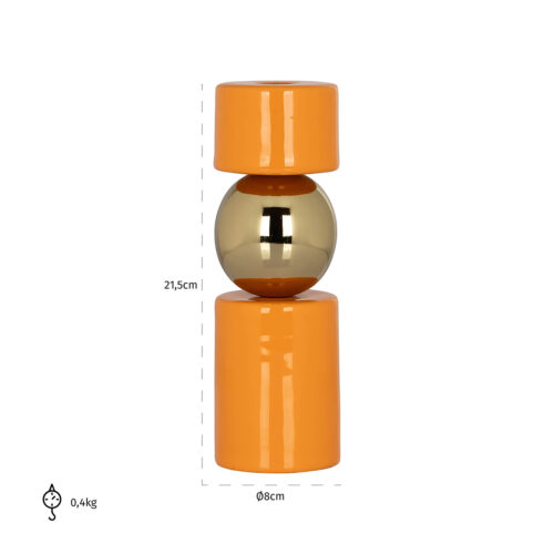 Kandelaar Kira 23cm hoog - Afbeelding 2