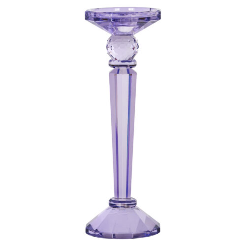Kandelaar Mica Glas kleur Paars