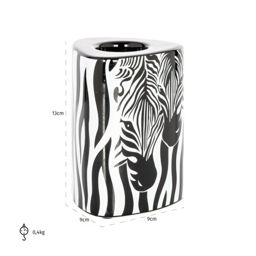 Kandelaar Linn Zebraprint - Afbeelding 2