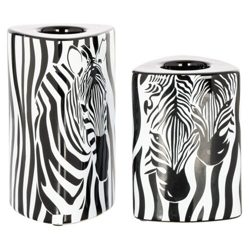 Kandelaar Linn Zebraprint - Afbeelding 3