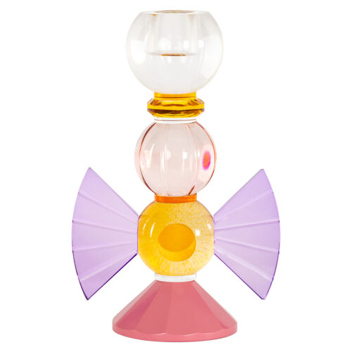 Kandelaar Liony Glas 20cm - Afbeelding 2