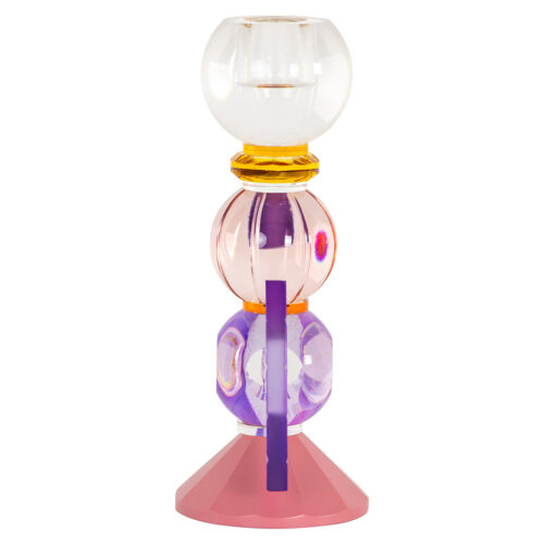 Kandelaar Liony Glas 20cm - Afbeelding 3