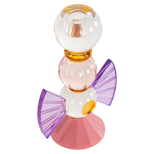 Kandelaar Liony Glas 20cm - Afbeelding 4