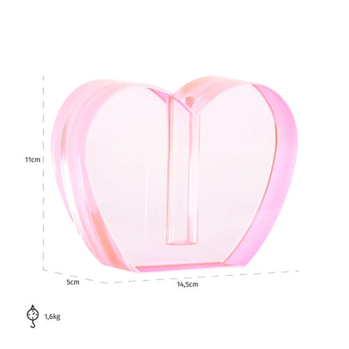 Kandelaar Sanae Glas 15cm - Afbeelding 5