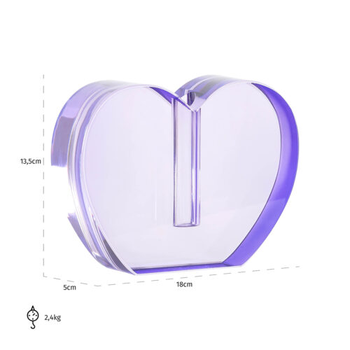 Kandelaar Tanna Glas 18cm - Afbeelding 5