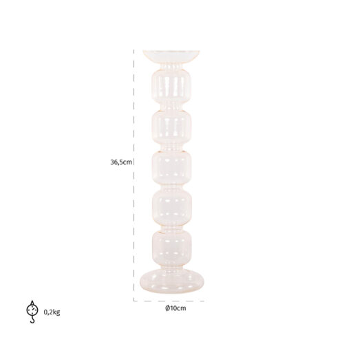 Kandelaar Rabia Glas - Afbeelding 2
