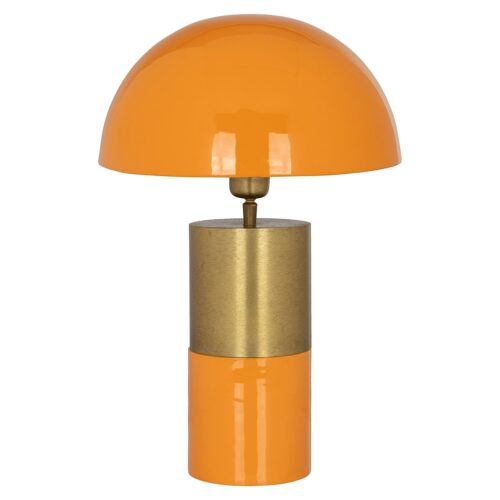 Tafellamp Twilla 45cm hoog kleur Oranje/Goud