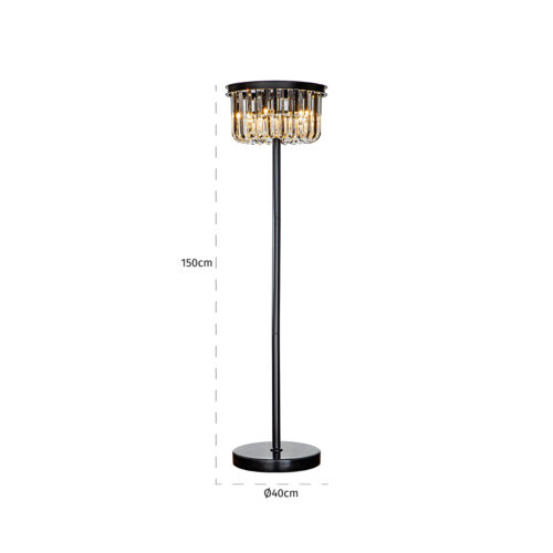 Vloerlamp Dagmar 150cm - Afbeelding 2