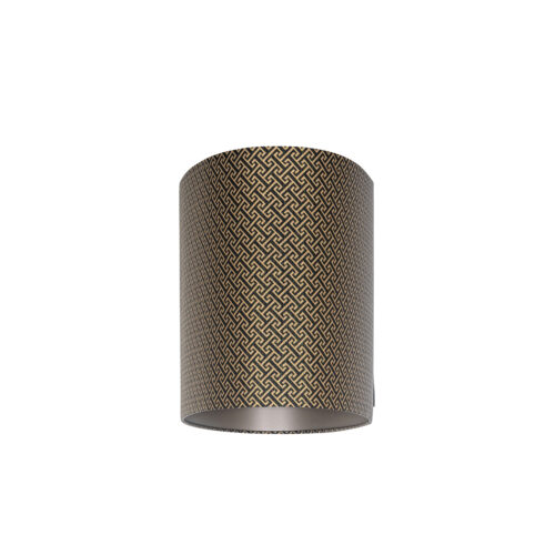 Lampenkap Geo kleur Zwart/Goud - Afbeelding 2