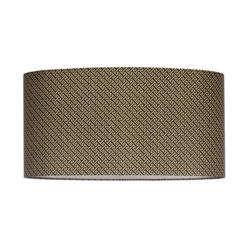 Lampenkap Geo kleur Zwart/Goud - Afbeelding 3