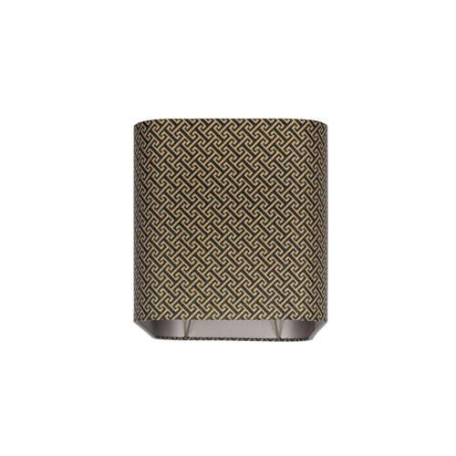 Lampenkap Geo kleur Zwart/Goud - Afbeelding 2