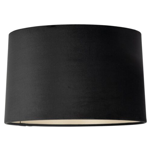 Lampenkap Maddy Velvet kleur Zwart