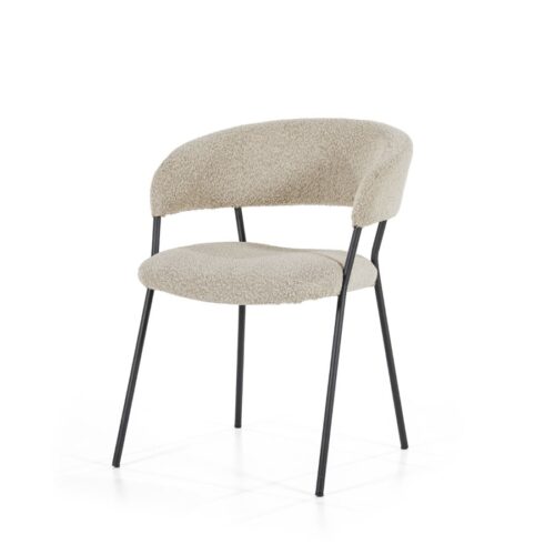 Stoel Luka - Taupe - Afbeelding 2