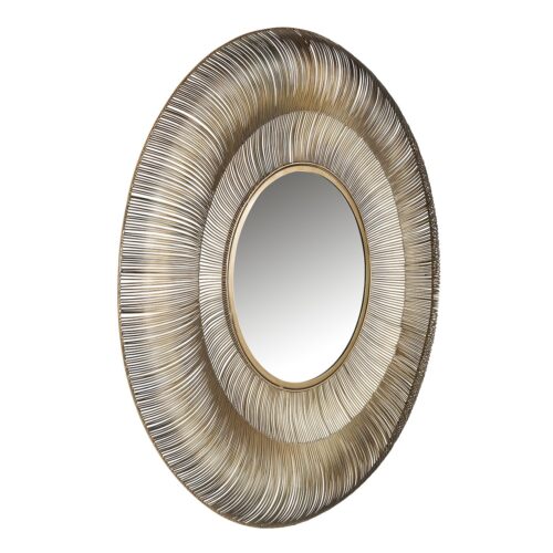 Ronde Spiegel Aliza kleur Brushed Gold