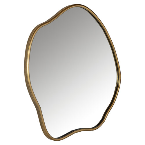 Spiegel Allyson organisch 79 x 88 cm kleur Brushed Gold - Afbeelding 2