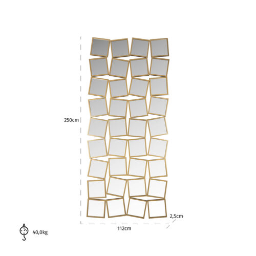 Spiegel Badia 250 x 112cm - Afbeelding 3