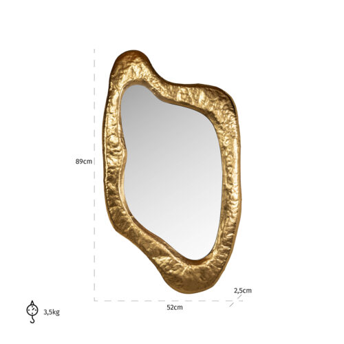 Spiegel Blinne 89 x 52cm - Afbeelding 3