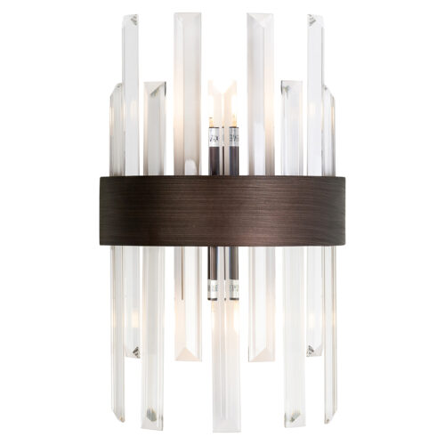 Wandlamp Avan, kleur Brons