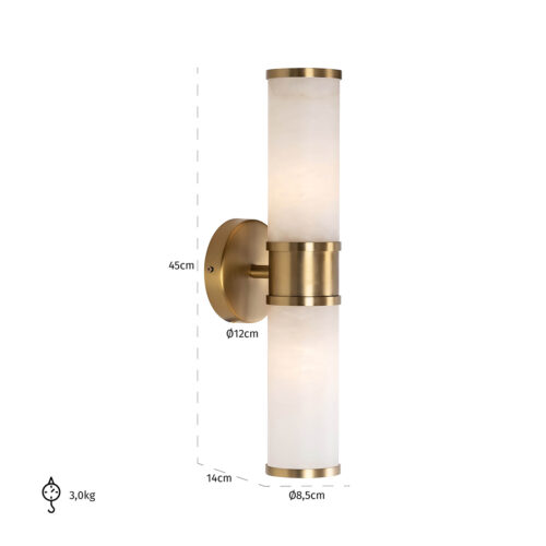 Wandlamp Charlize - Afbeelding 2