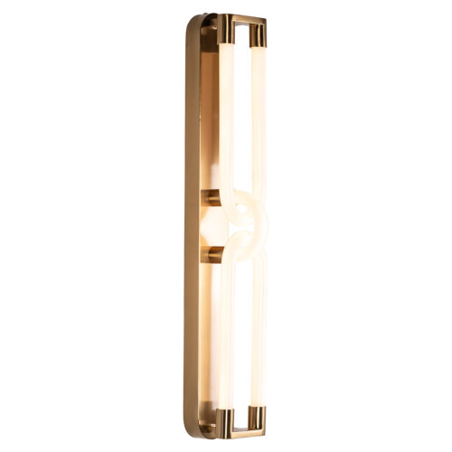 Wandlamp Lysa kleur Brushed Gold - Afbeelding 2