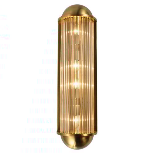 Wandlamp Leeza 80cm kleur Brushed Gold