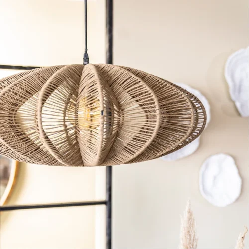 Hanglamp Nimbus Metaal en touw - Naturel - Afbeelding 11