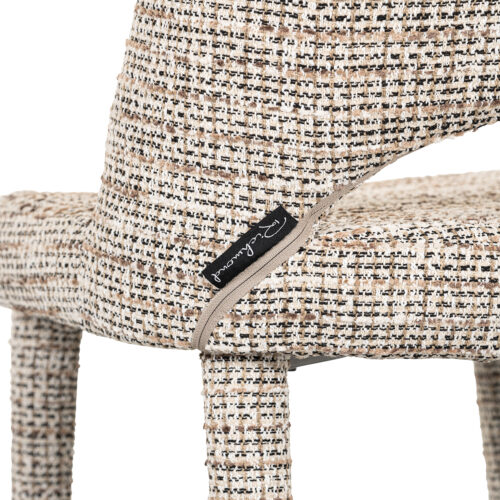 Eetkamerstoel Chinelle kleur Nature - Afbeelding 6