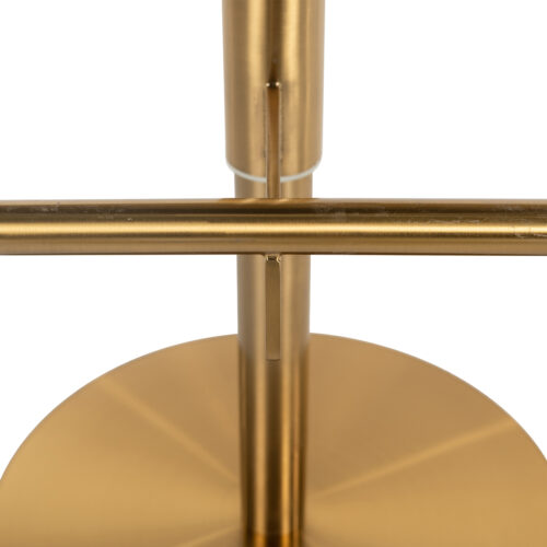 Barstoel Zabi Chenille Wit  - zithoogte 60 - 87cm - Afbeelding 8