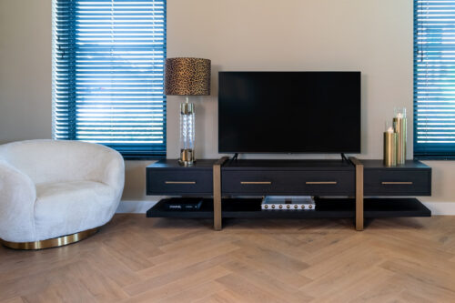 TV-dressoir Cambon 3-laden (Dark coffee) - Afbeelding 12