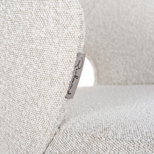 Barstoel Savoy Boucle Wit - zithoogte 68cm - Afbeelding 6