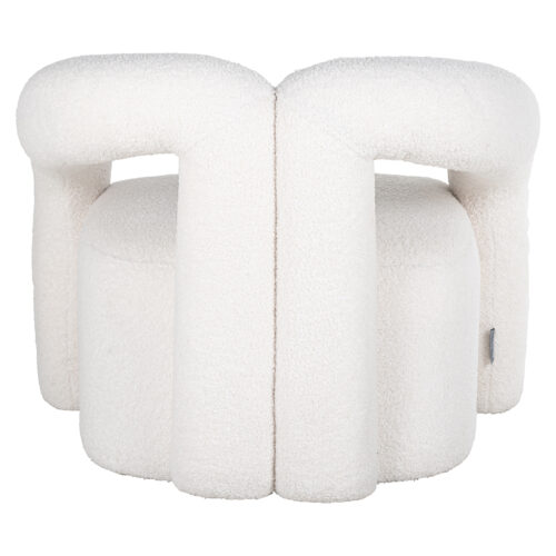 Fauteuil Dana Furry - Wit - Afbeelding 3