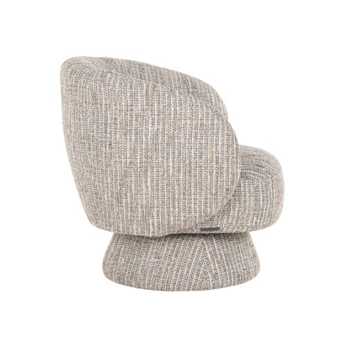 Draaifauteuil Cavallo Geweven stof -  Beige - Afbeelding 2