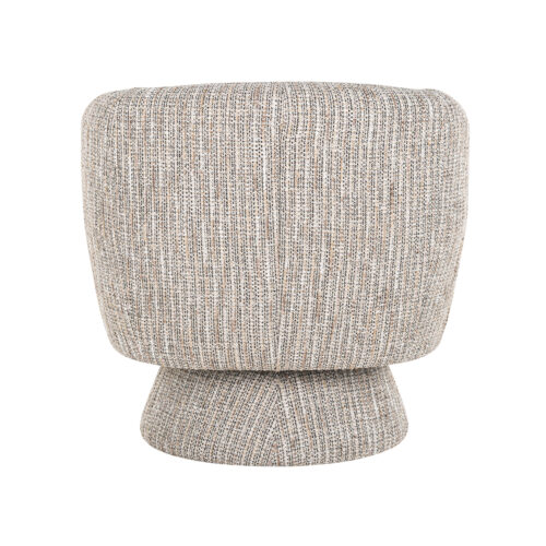 Draaifauteuil Cavallo Geweven stof -  Beige - Afbeelding 3