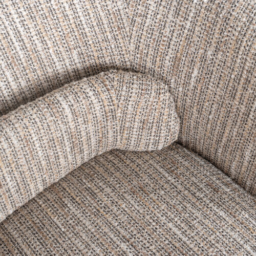 Draaifauteuil Cavallo Geweven stof -  Beige - Afbeelding 7