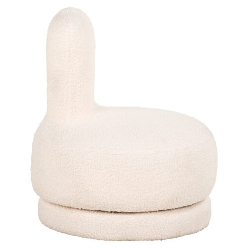 Draaibare Kinderstoel Bunny Teddy - Wit - Afbeelding 2