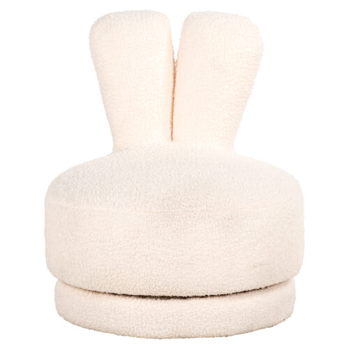 Draaibare Kinderstoel Bunny Teddy - Wit - Afbeelding 4