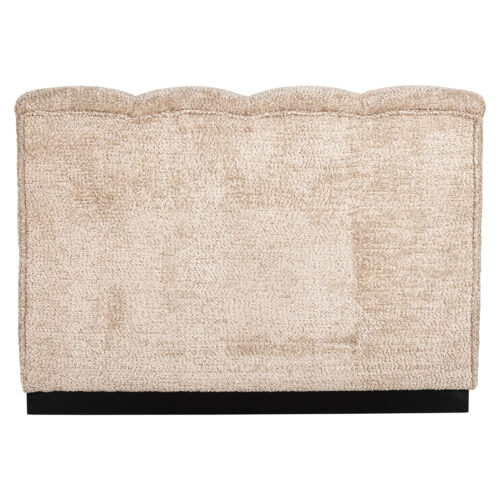 Eetkamerbank Hillpark Hoek Chenille - Beige - Afbeelding 3