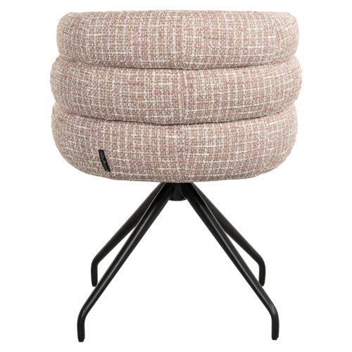 Draaibare Eetkamerstoel Kayla Be Trendy kleur Rose - Afbeelding 3