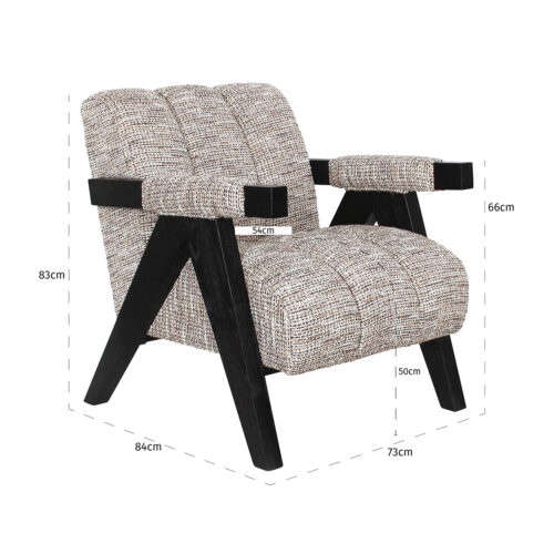Fauteuil Clover Be Trendy - Naturel - Afbeelding 6