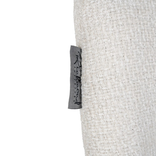 Barstoel Brooke Chenille Wit  - zithoogte 67cm - Afbeelding 7