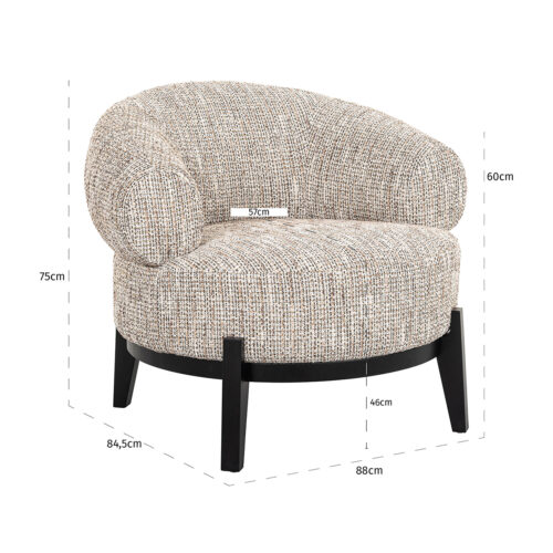Fauteuil Montana Be Trendy - Naturel - Afbeelding 5