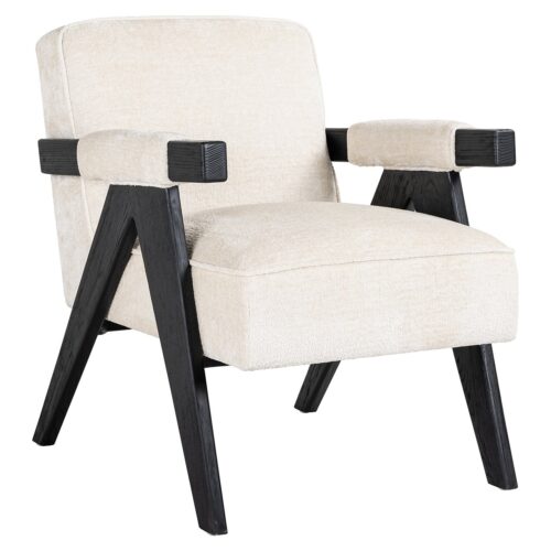 Fauteuil Cooper Chenille - Beige
