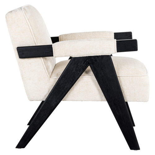 Fauteuil Cooper Chenille - Beige - Afbeelding 2