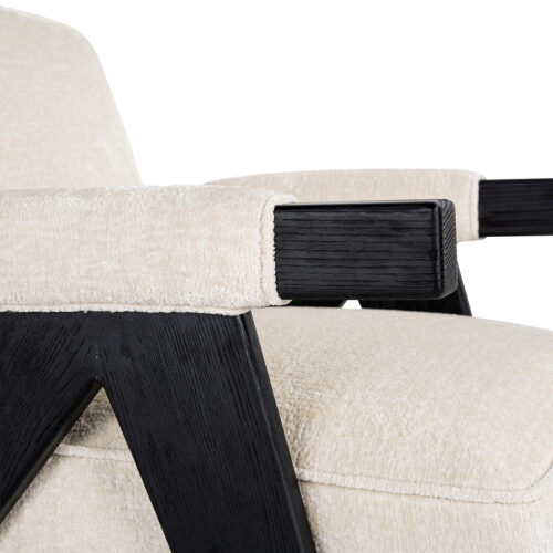 Fauteuil Cooper Chenille - Beige - Afbeelding 6