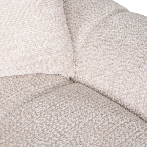 3-zits Bank Charelle - Creme - Afbeelding 7
